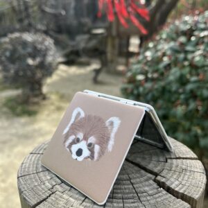 管管小熊貓｜折疊化妝鏡