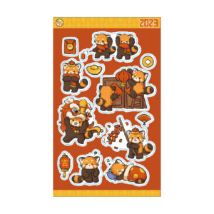 小熊猫博物馆｜春節貼紙