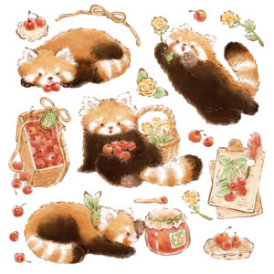 Richie | 小熊貓恰果果名信片